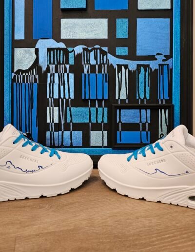 customisation chaussures elise mahiet la ciotat