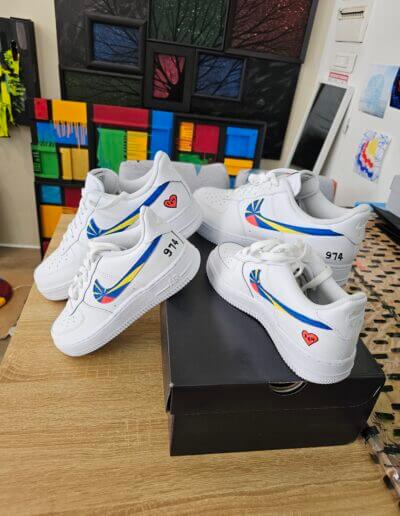 customisation chaussures elise mahiet la ciotat