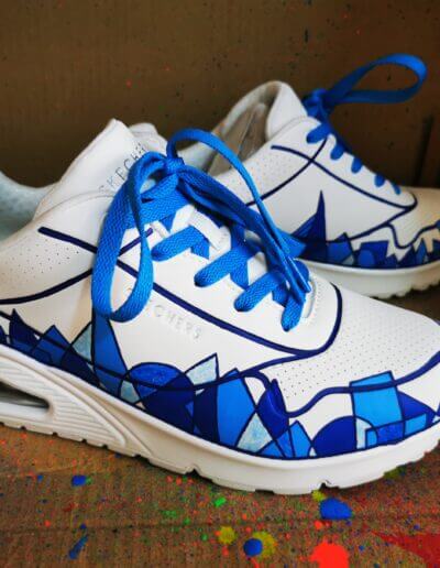 customisation chaussures elise mahiet la ciotat