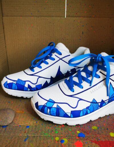 customisation chaussures elise mahiet la ciotat