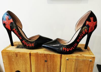 customisation chaussures elise mahiet la ciotat