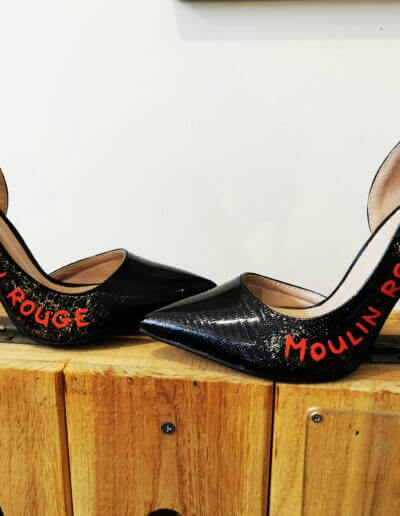 customisation chaussures elise mahiet la ciotat