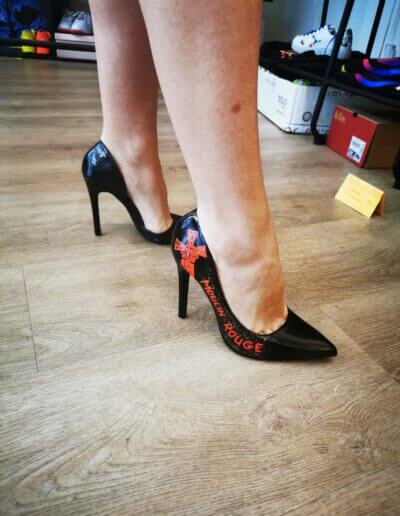 customisation chaussures elise mahiet la ciotat