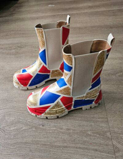 customisation chaussures elise mahiet la ciotat