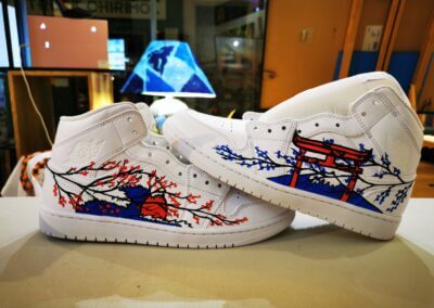 customisation chaussures elise mahiet la ciotat