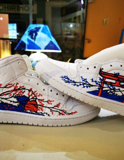 customisation chaussures elise mahiet la ciotat