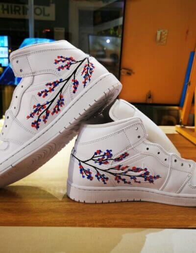 customisation chaussures elise mahiet la ciotat