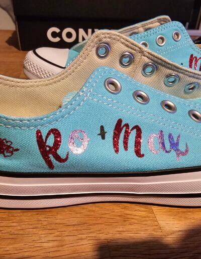 customisation chaussures elise mahiet la ciotat