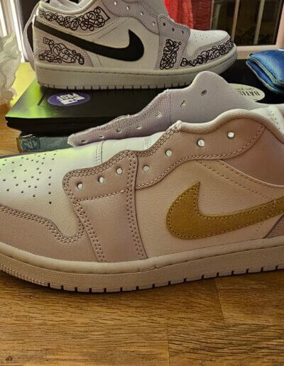 customisation chaussures elise mahiet la ciotat