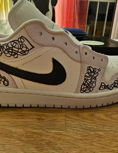 customisation chaussures elise mahiet la ciotat