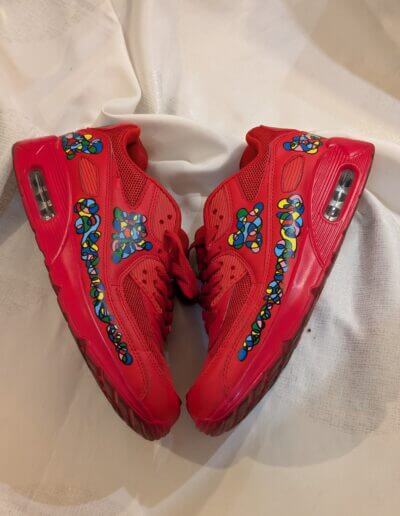 customisation chaussures elise mahiet la ciotat