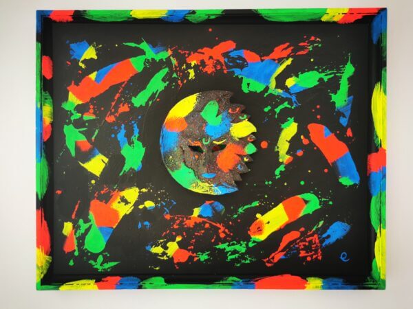 tableau elise mahiet The masked universe V1