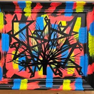 tableau elise mahiet Certaines choses ne sont pas faites pour être dissimulées