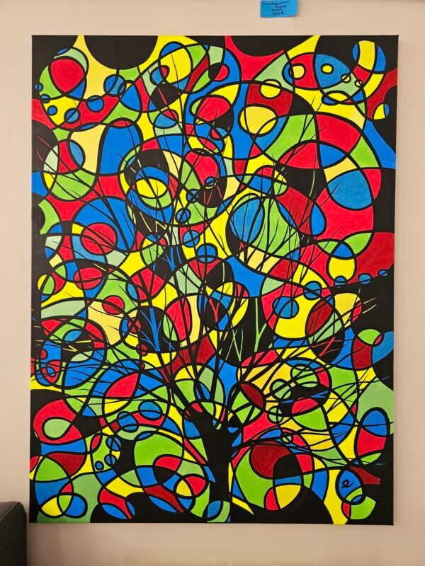tableau elise mahiet mon univers est imperfections et exaltations
