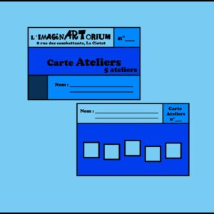 Ateliers à offrir : Les Cartes Cadeaux